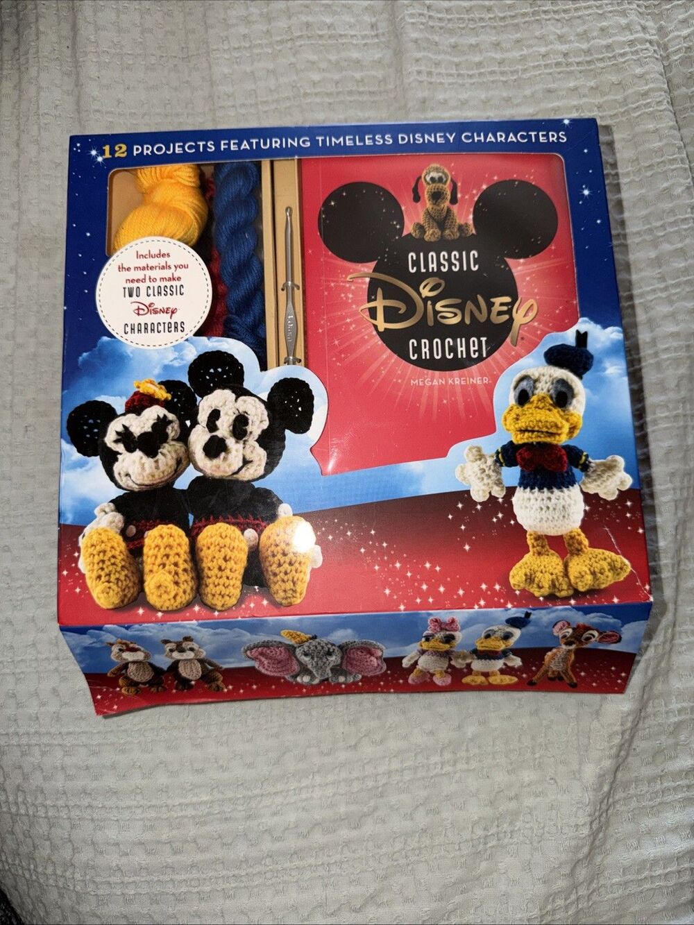 DISNEY CLASSIC CROCHET KIT ~ New In Box